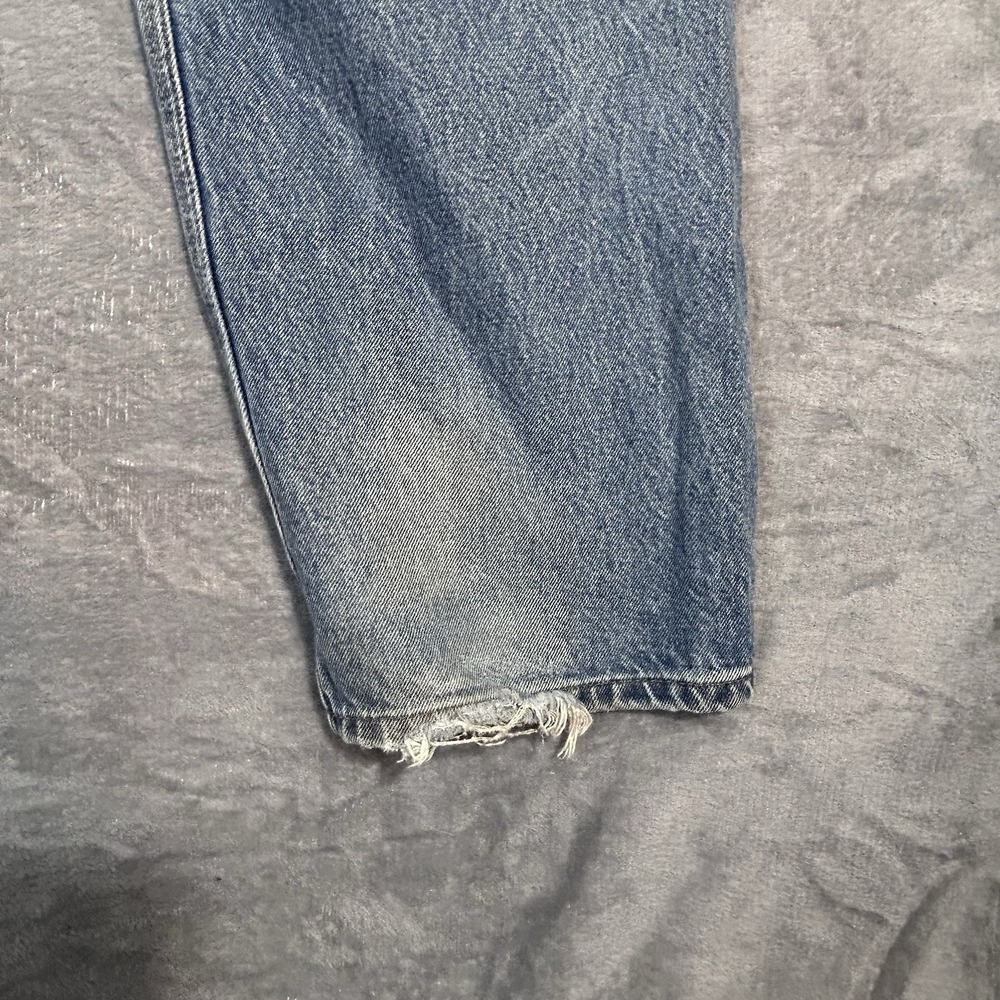 Carhartt Traditional Fit Blue denim Jeans workwear 5 pocket B480 DVB Mens 44x30‎ - Picture 6 of 11